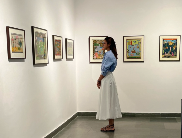 Khushboo Jain: Instead of limiting creativity, in miniature art constraints lay the groundwork for rich artistic exploration, resulting in multifaceted engagement with culture, symbolism, and personal expression